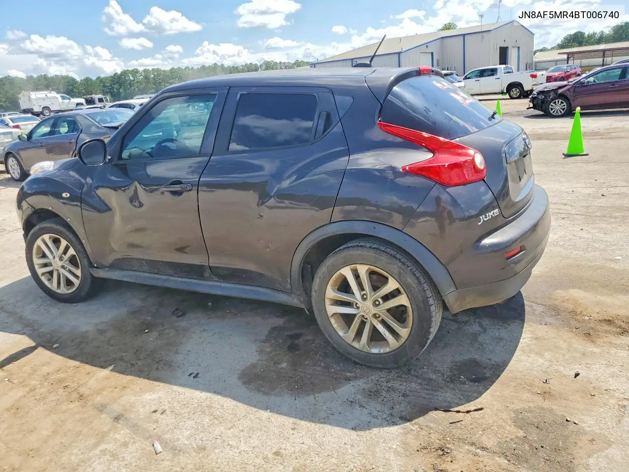 2011 Nissan Juke S/Sv/Sl VIN: JN8AF5MR4BT006740 Lot: 60780746