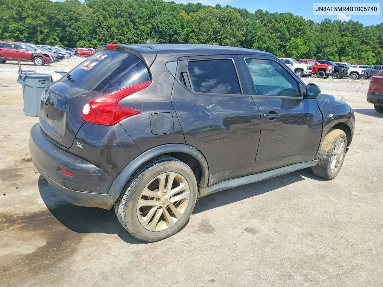 2011 Nissan Juke S/Sv/Sl VIN: JN8AF5MR4BT006740 Lot: 60780746