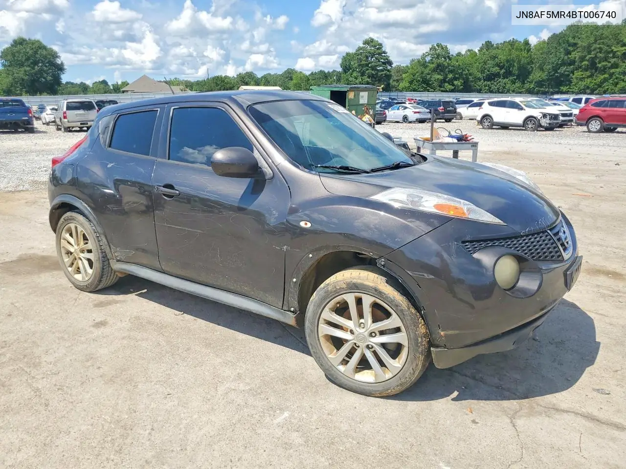 2011 Nissan Juke S/Sv/Sl VIN: JN8AF5MR4BT006740 Lot: 60780746