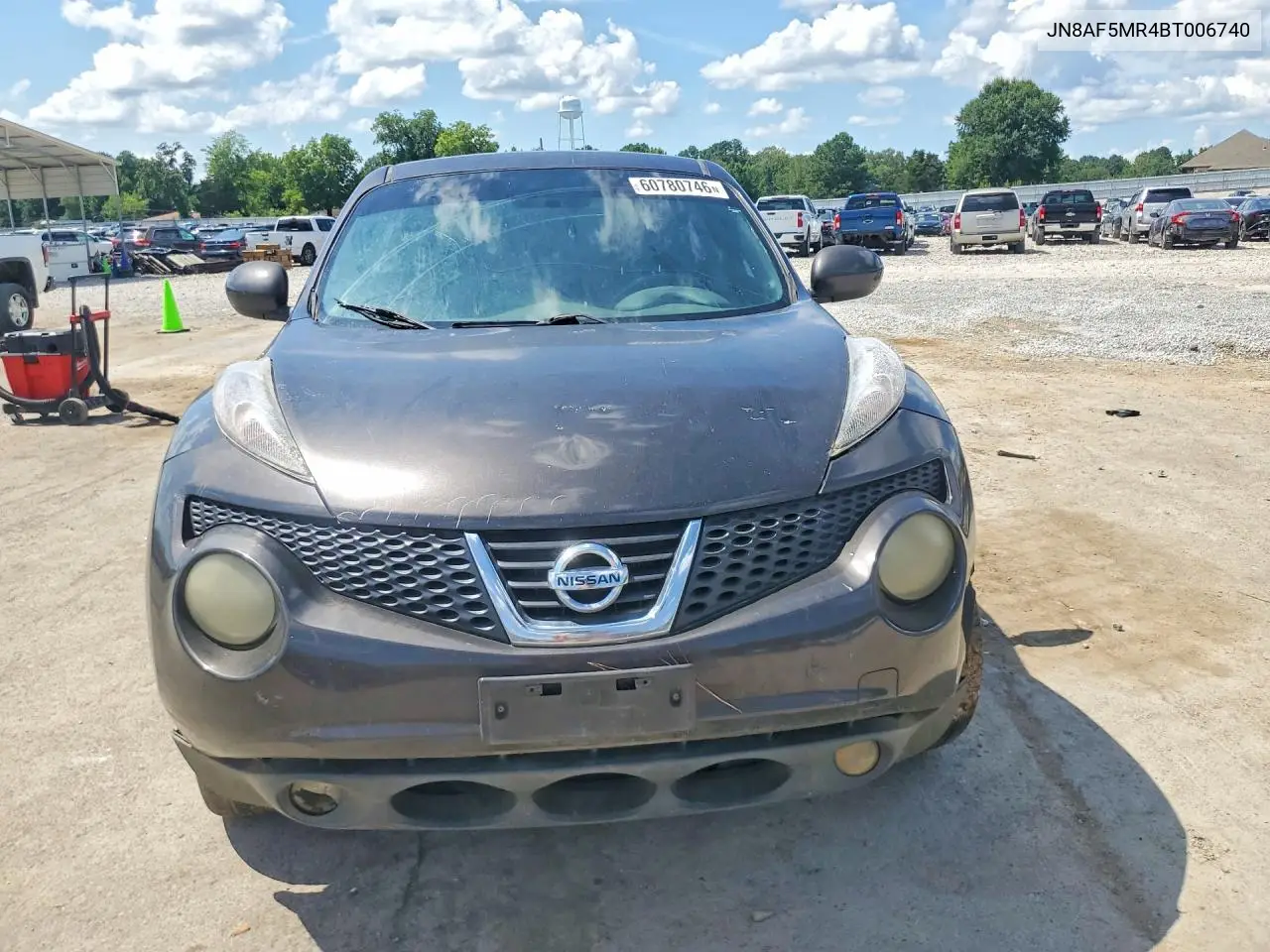 2011 Nissan Juke S/Sv/Sl VIN: JN8AF5MR4BT006740 Lot: 60780746