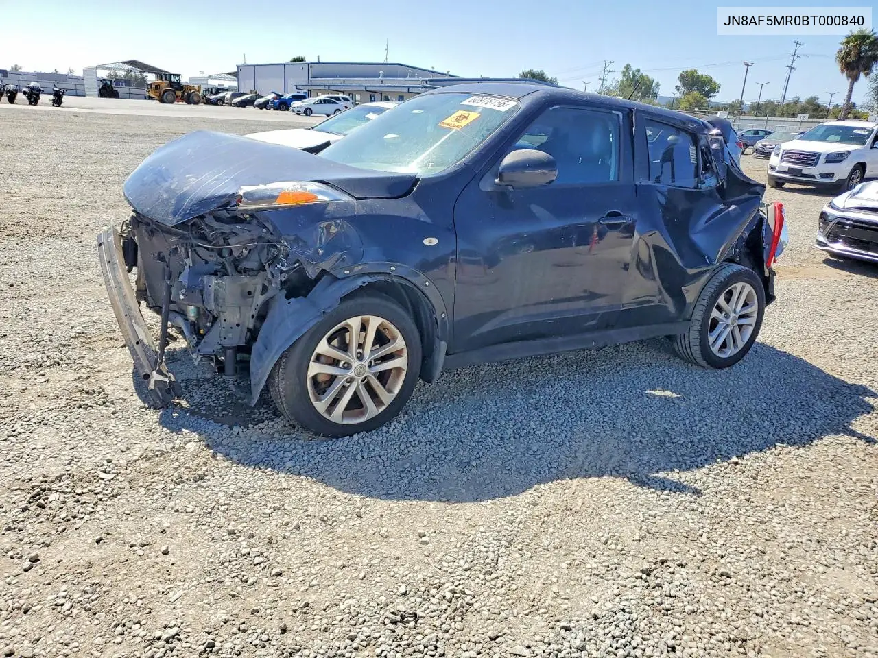 2011 Nissan Juke S/Sv/Sl VIN: JN8AF5MR0BT000840 Lot: 60976156