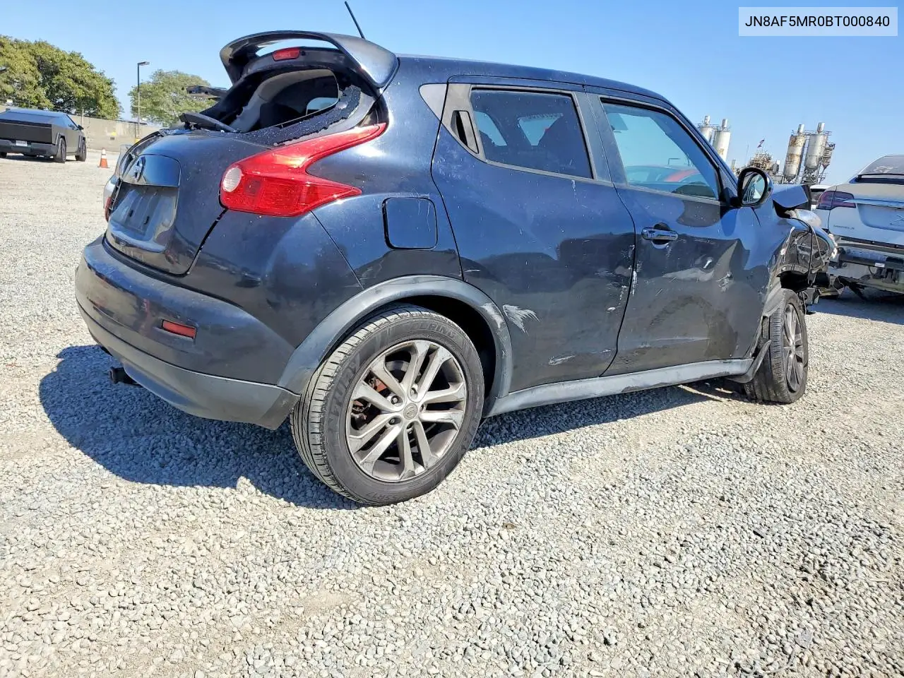 2011 Nissan Juke S/Sv/Sl VIN: JN8AF5MR0BT000840 Lot: 60976156