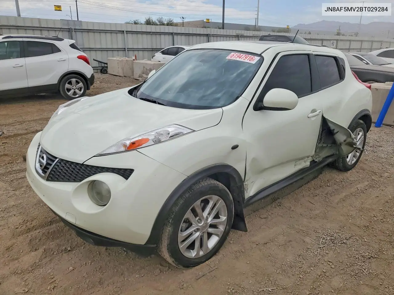 2011 Nissan Juke S VIN: JN8AF5MV2BT029284 Lot: 61947916