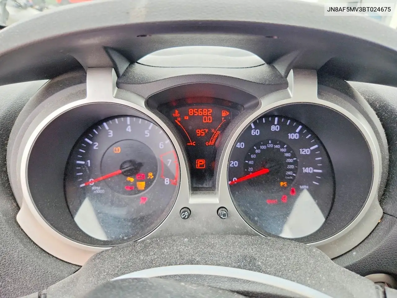 2011 Nissan Juke S VIN: JN8AF5MV3BT024675 Lot: 62035986