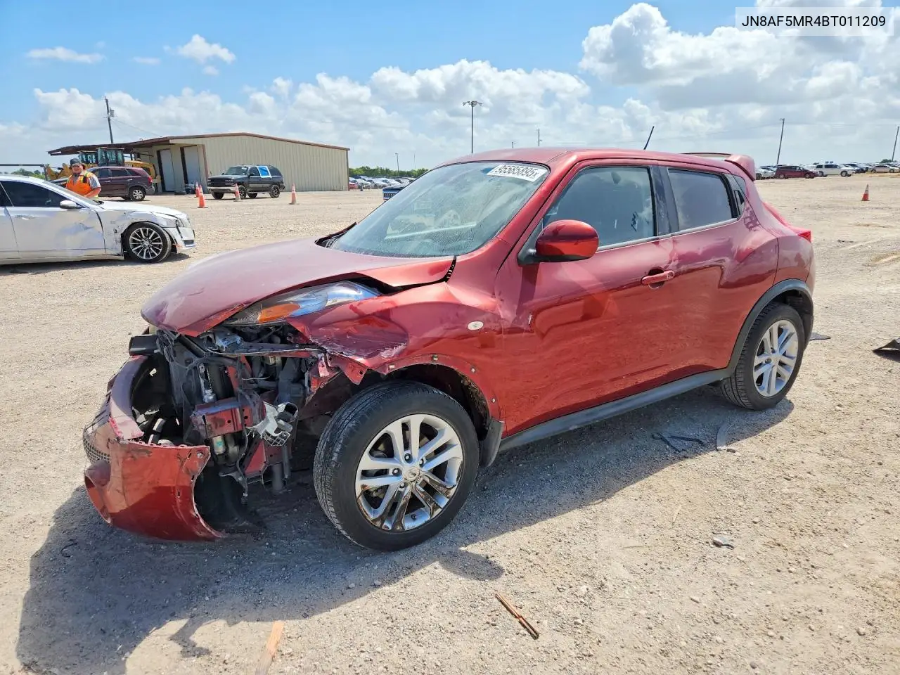 2011 Nissan Juke S VIN: JN8AF5MR4BT011209 Lot: 95585895