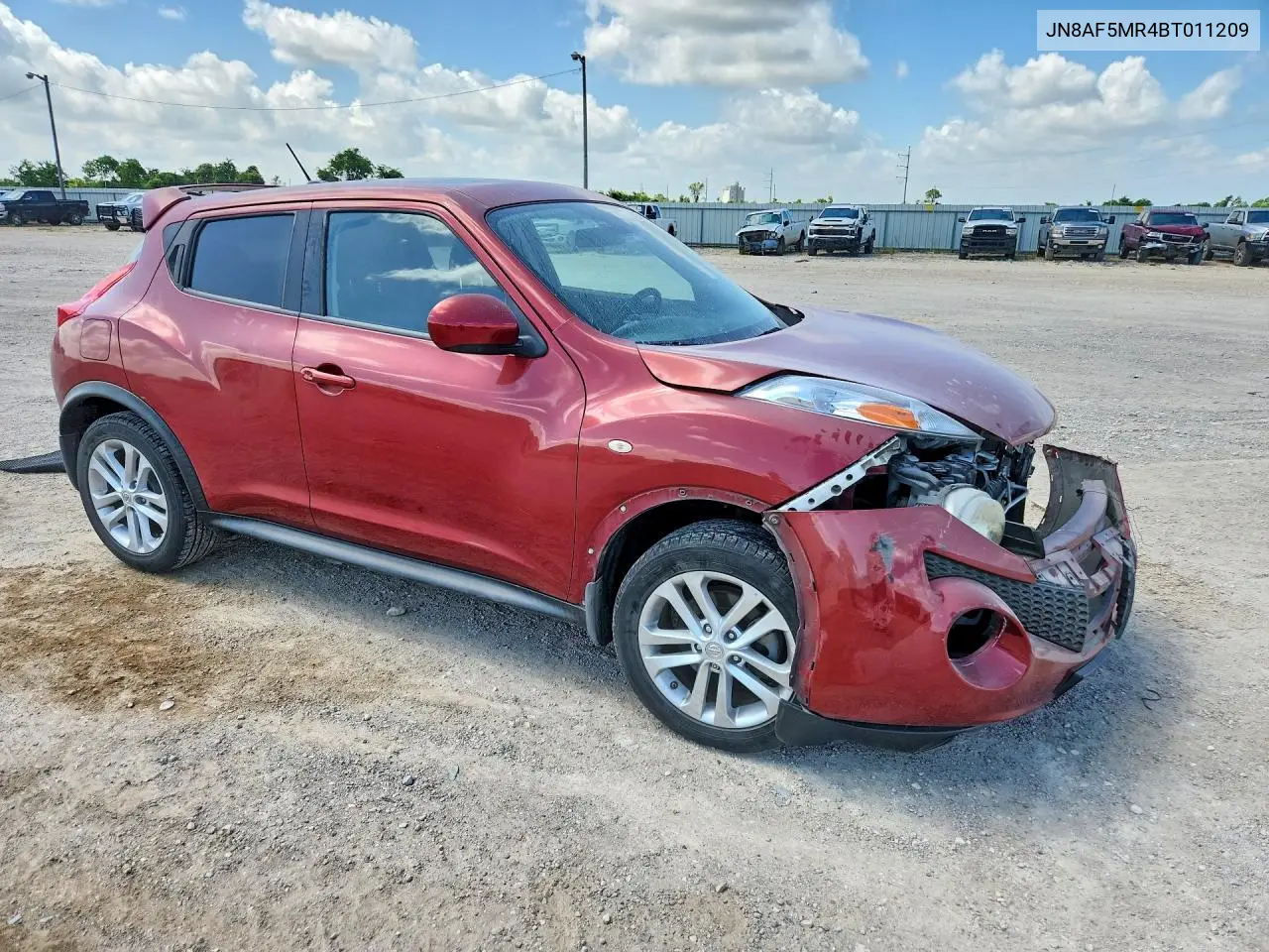 2011 Nissan Juke S VIN: JN8AF5MR4BT011209 Lot: 95585895