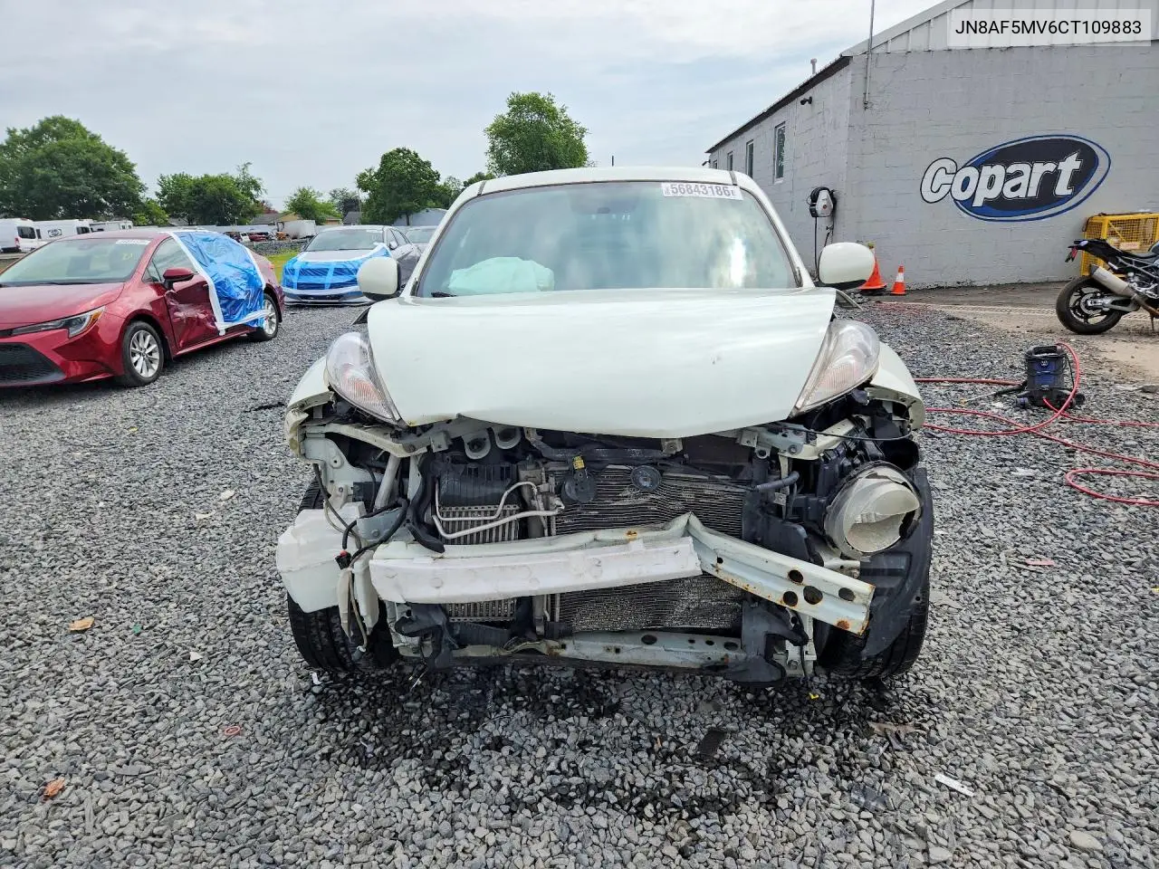 2012 Nissan Juke S VIN: JN8AF5MV6CT109883 Lot: 56843186