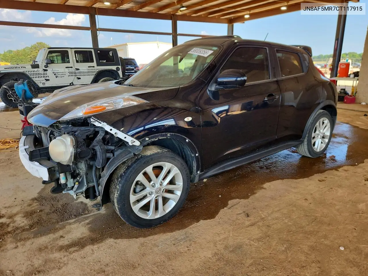 2012 Nissan Juke S VIN: JN8AF5MR7CT117915 Lot: 58009356