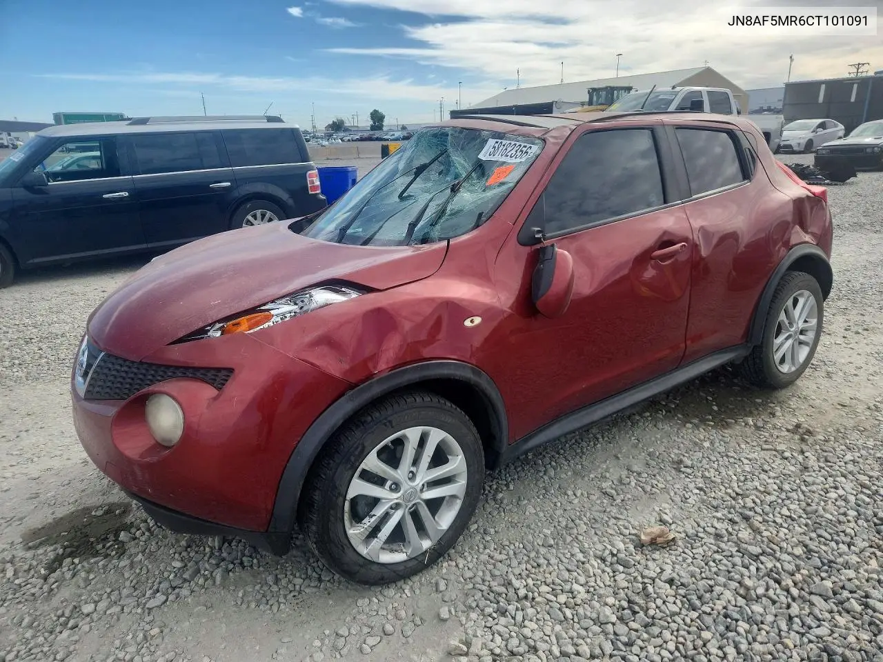 2012 Nissan Juke S VIN: JN8AF5MR6CT101091 Lot: 58182356