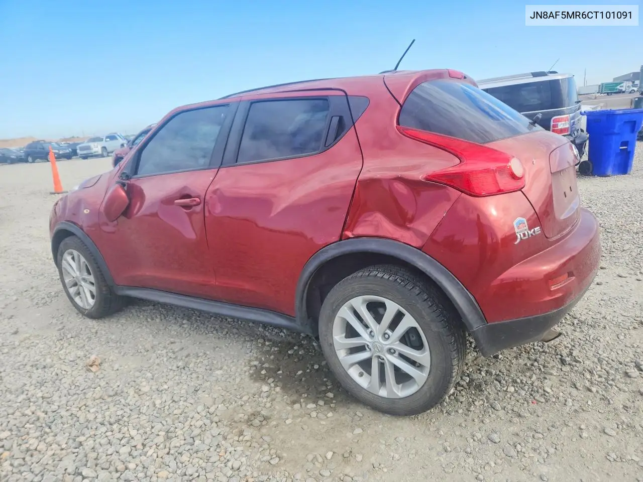 2012 Nissan Juke S VIN: JN8AF5MR6CT101091 Lot: 58182356