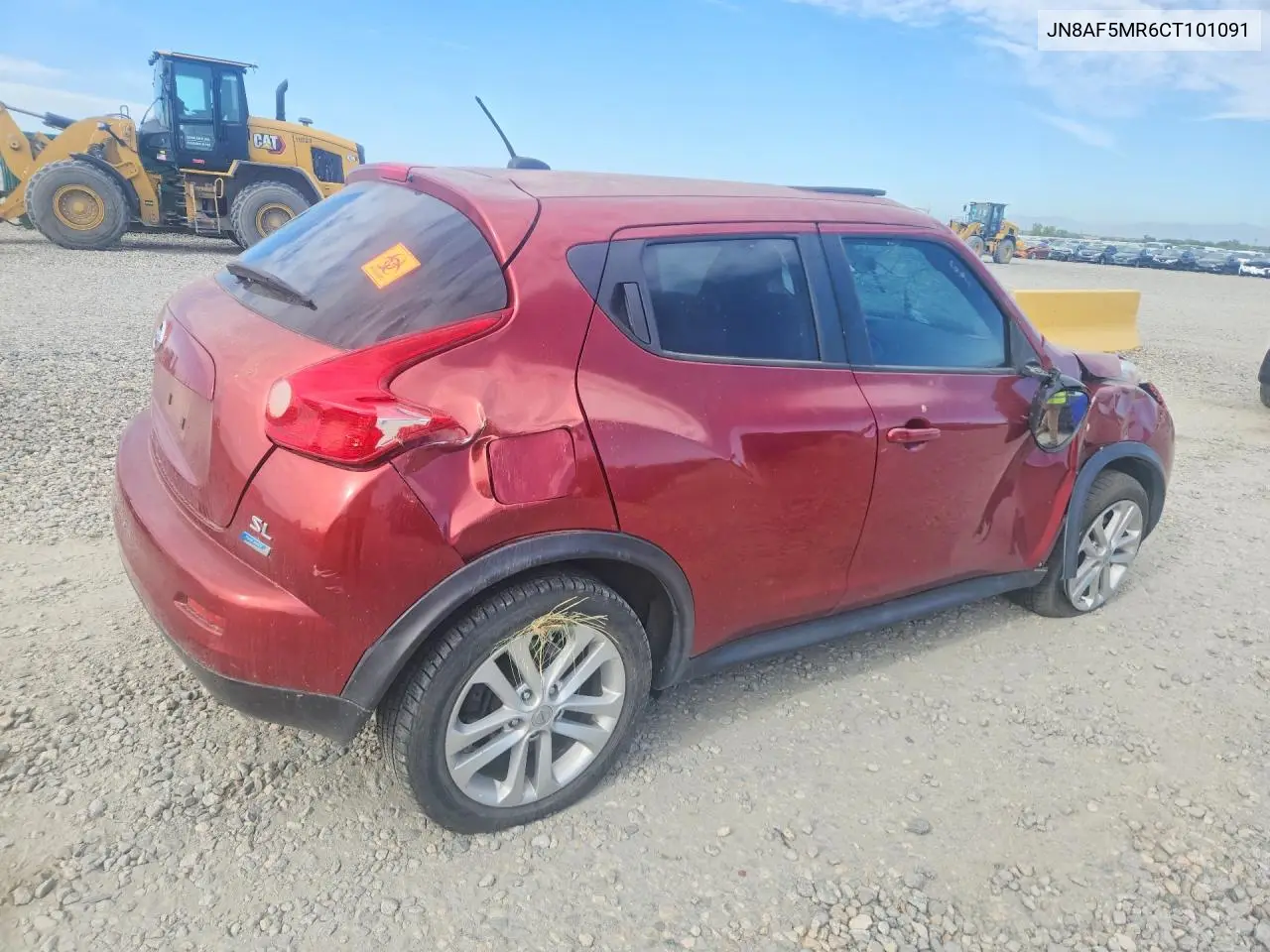 2012 Nissan Juke S VIN: JN8AF5MR6CT101091 Lot: 58182356