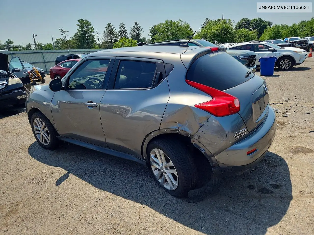 2012 Nissan Juke S VIN: JN8AF5MV8CT106631 Lot: 59281856