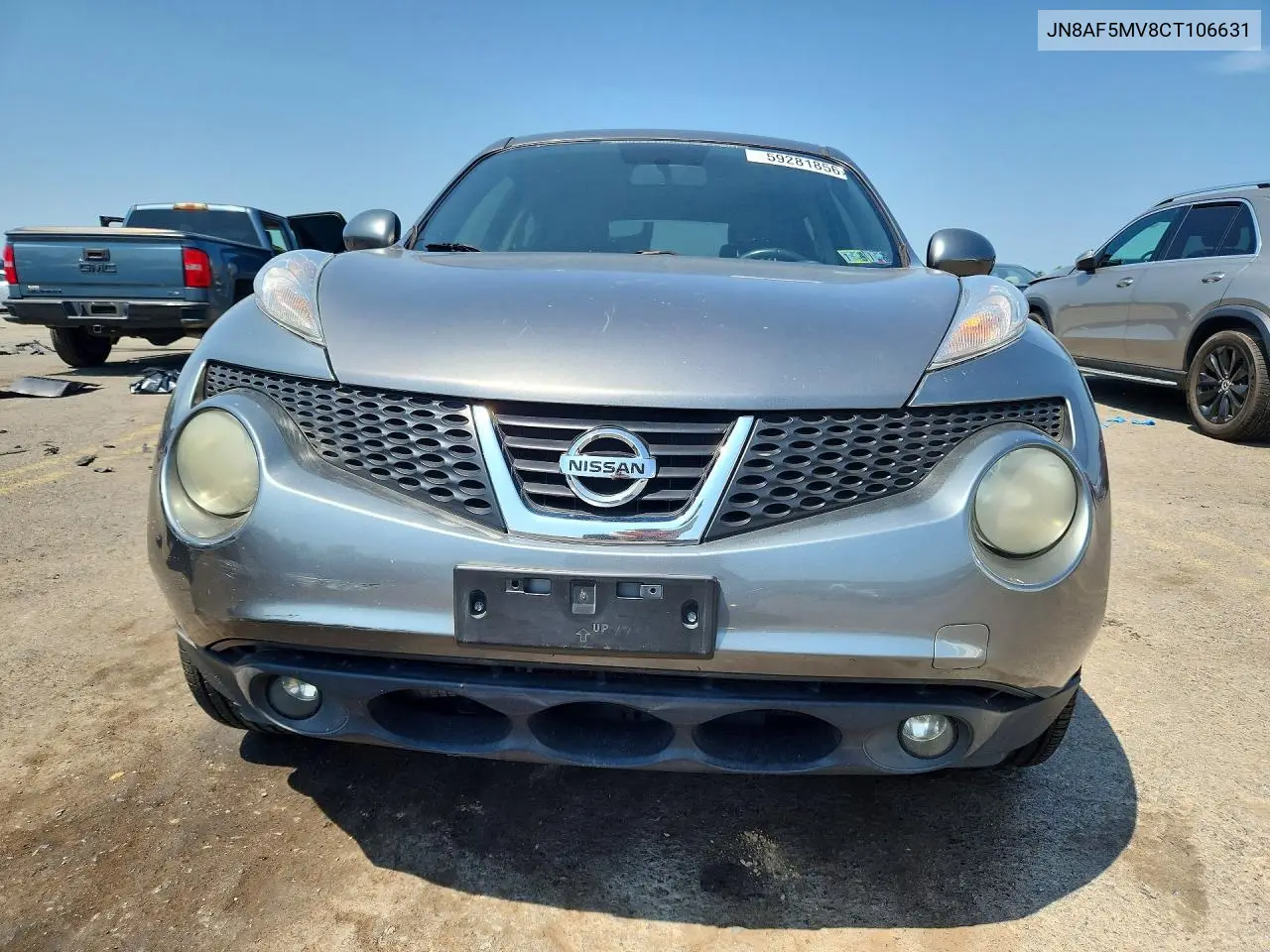 2012 Nissan Juke S VIN: JN8AF5MV8CT106631 Lot: 59281856