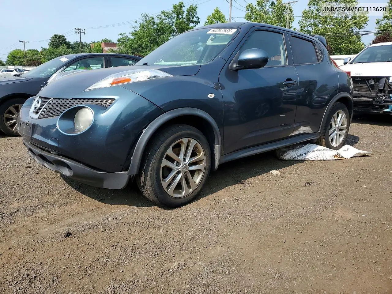 2012 Nissan Juke S VIN: JN8AF5MV5CT113620 Lot: 60007666