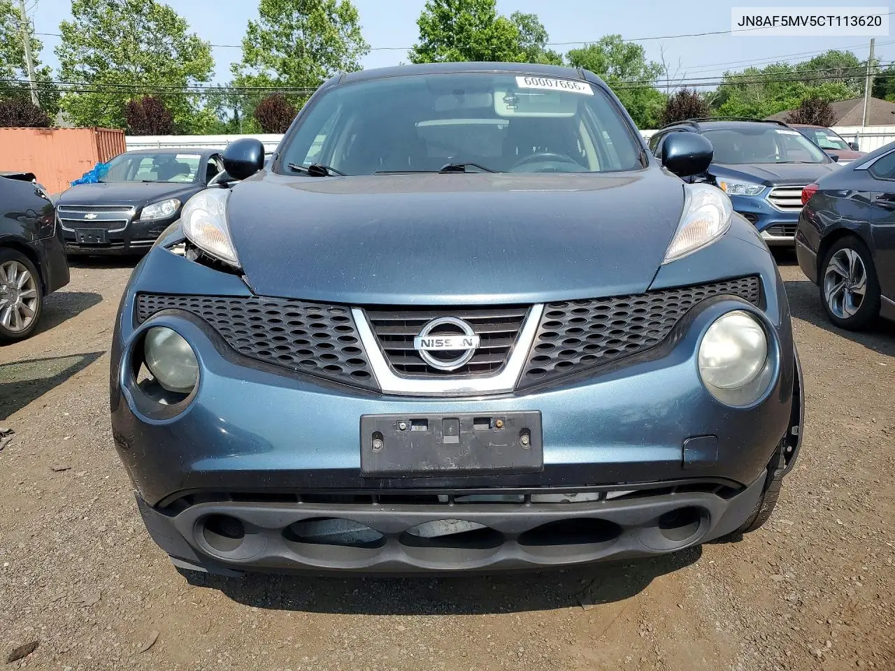 2012 Nissan Juke S VIN: JN8AF5MV5CT113620 Lot: 60007666