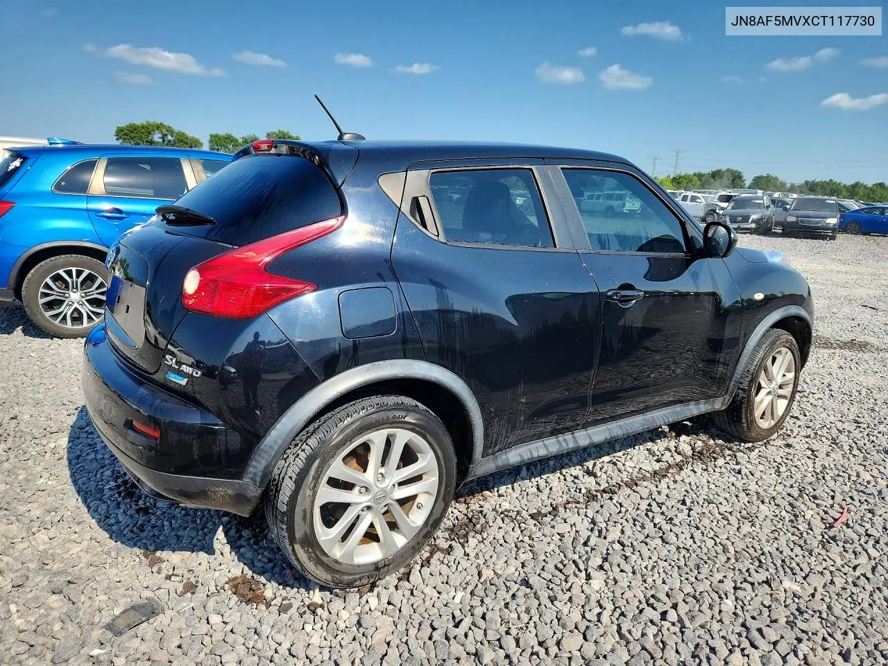 2012 Nissan Juke S VIN: JN8AF5MVXCT117730 Lot: 60481716