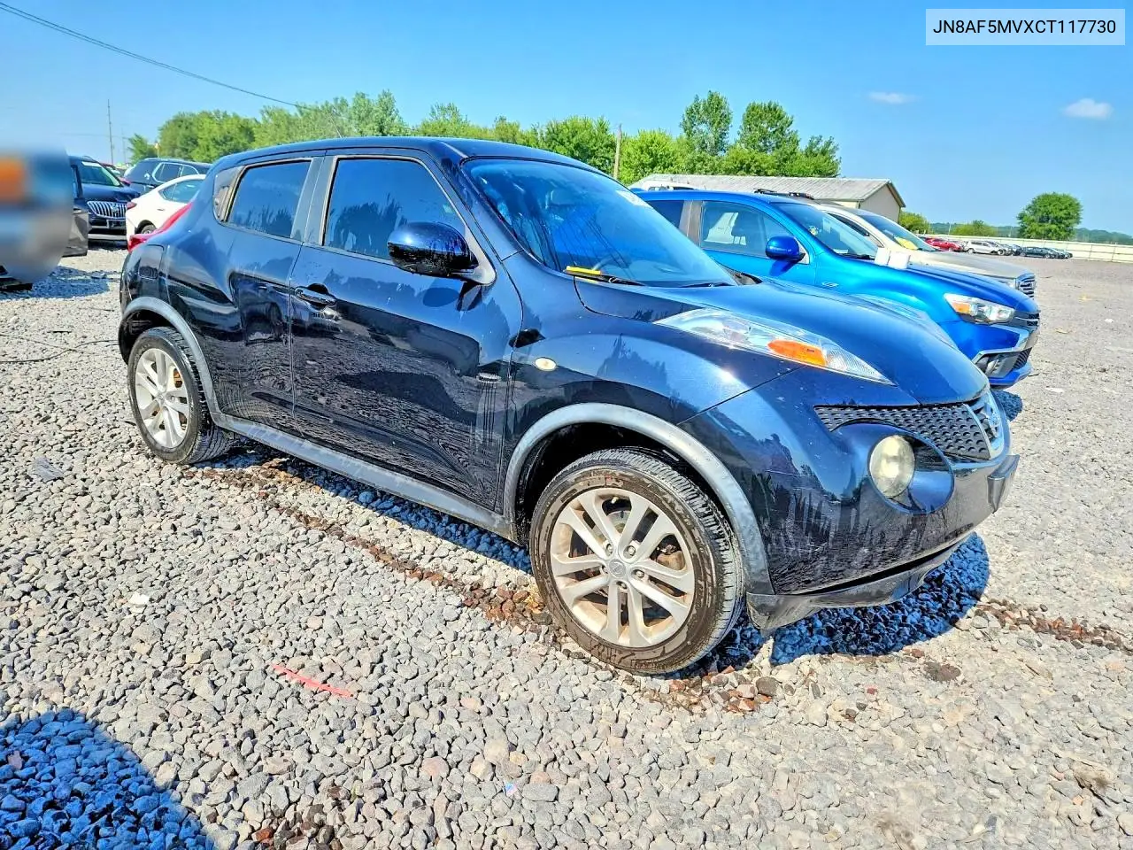 2012 Nissan Juke S VIN: JN8AF5MVXCT117730 Lot: 60481716