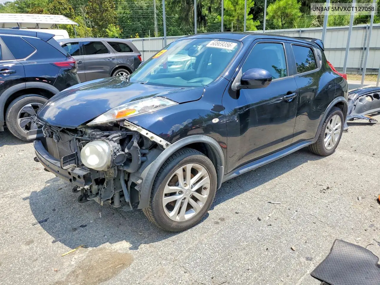 2012 Nissan Juke S VIN: JN8AF5MVXCT127058 Lot: 60869356