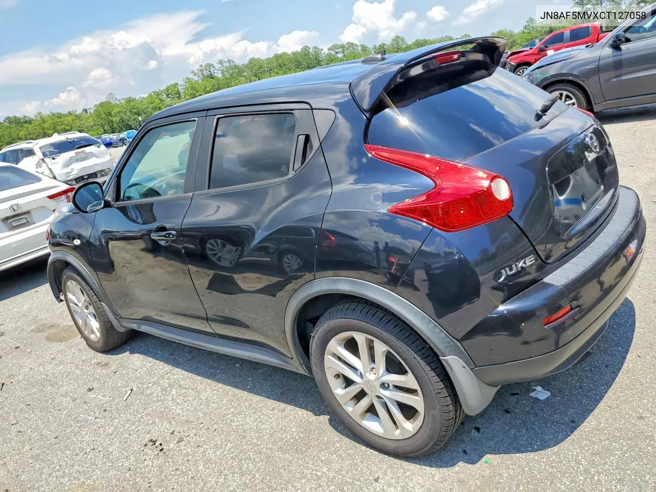 2012 Nissan Juke S VIN: JN8AF5MVXCT127058 Lot: 60869356