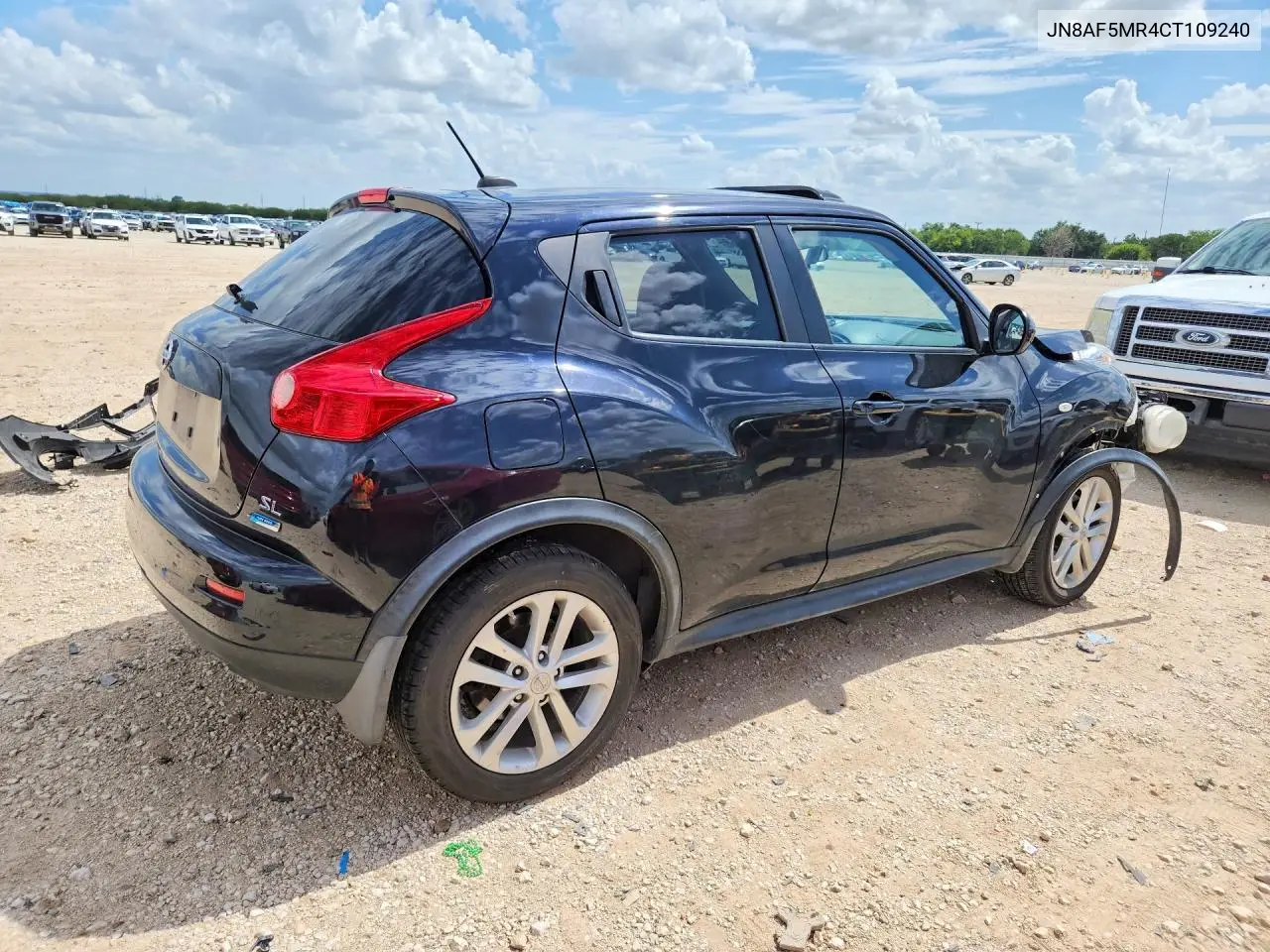 2012 Nissan Juke S VIN: JN8AF5MR4CT109240 Lot: 61182666