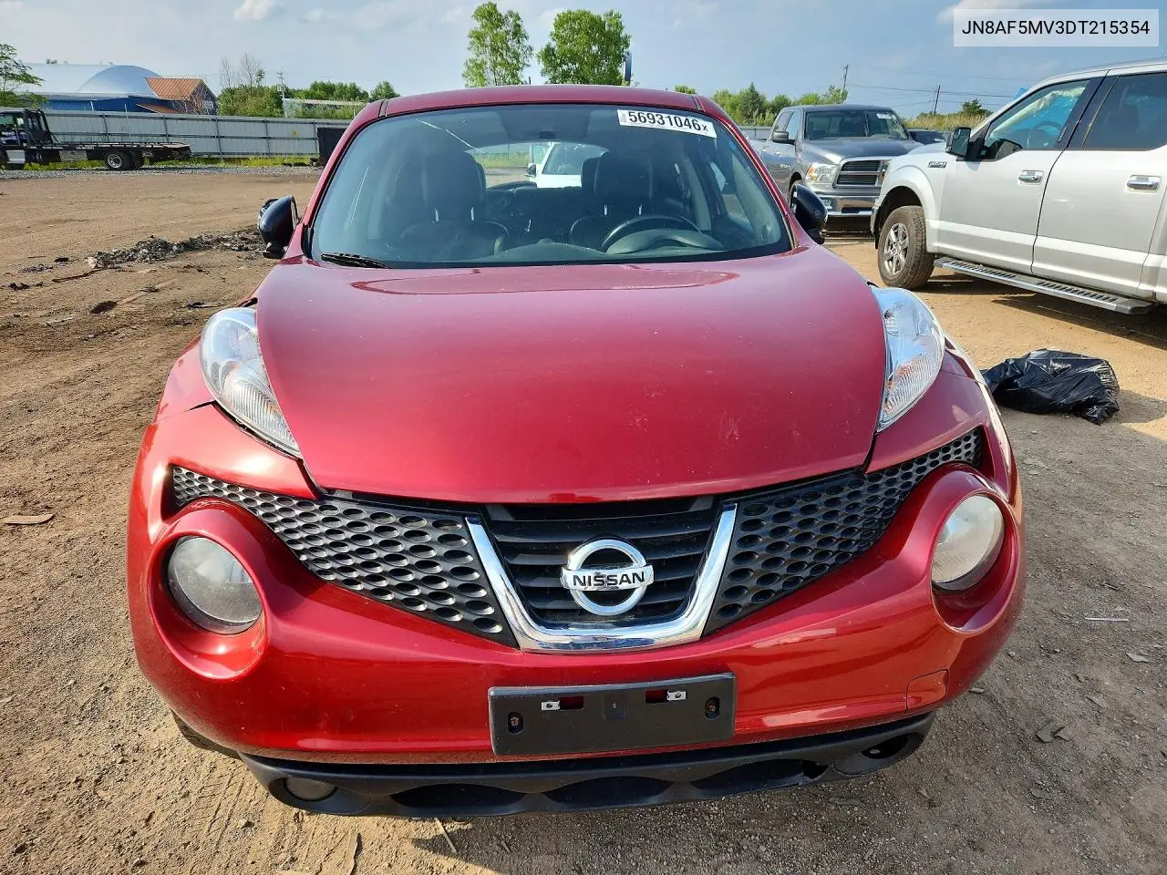 2013 Nissan Juke S VIN: JN8AF5MV3DT215354 Lot: 56931046