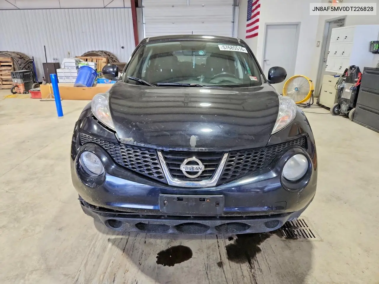 2013 Nissan Juke S VIN: JN8AF5MV0DT226828 Lot: 57685516