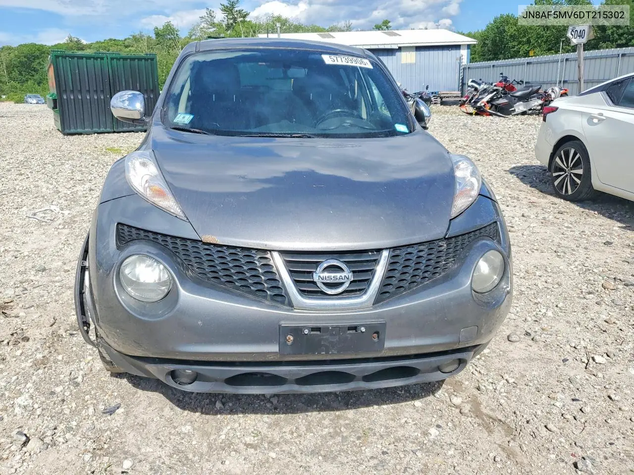 2013 Nissan Juke S VIN: JN8AF5MV6DT215302 Lot: 57739906