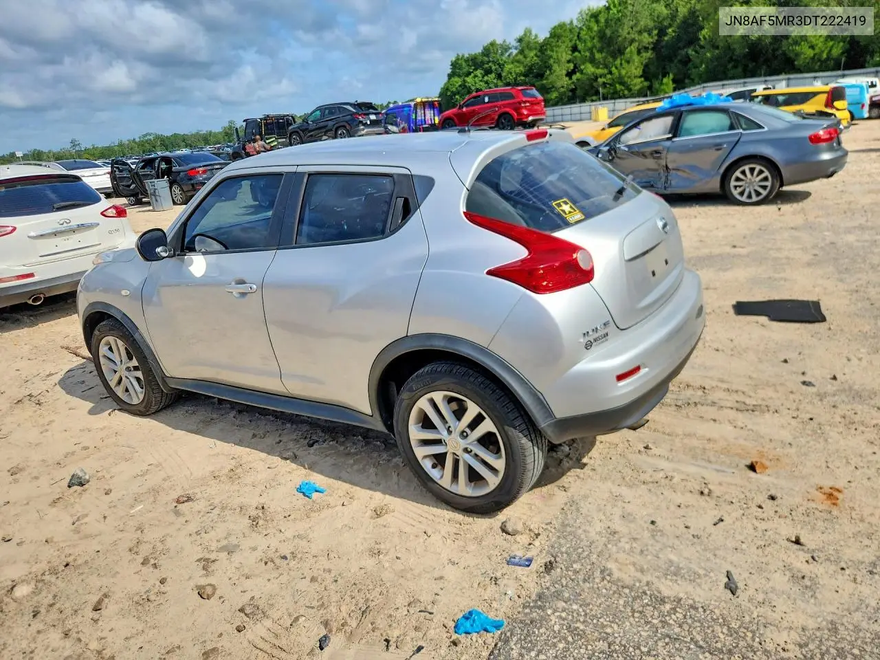 2013 Nissan Juke S VIN: JN8AF5MR3DT222419 Lot: 58355616