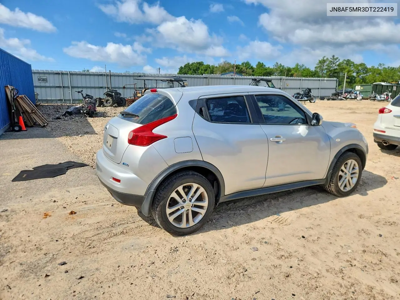2013 Nissan Juke S VIN: JN8AF5MR3DT222419 Lot: 58355616