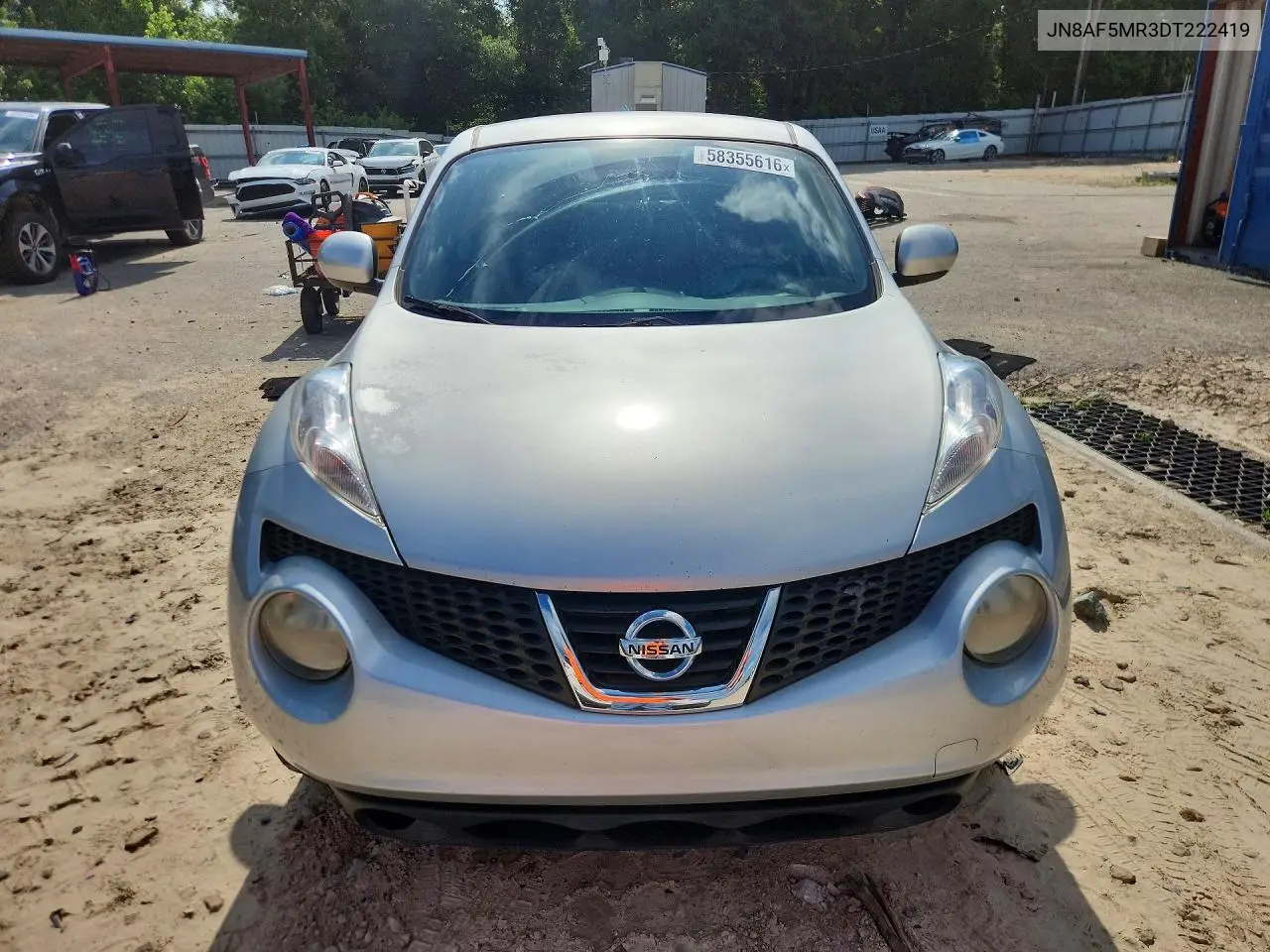 2013 Nissan Juke S VIN: JN8AF5MR3DT222419 Lot: 58355616