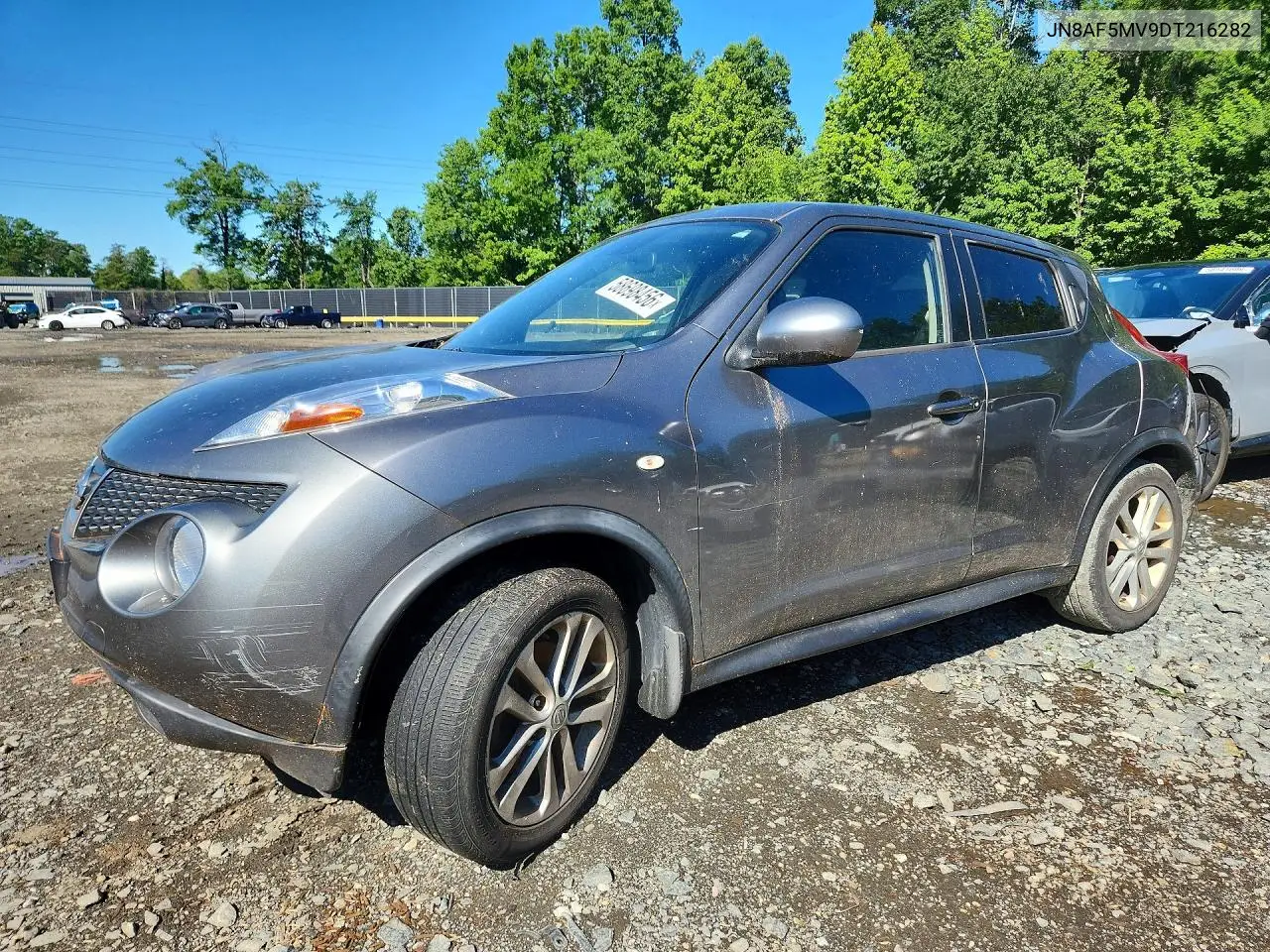 2013 Nissan Juke S VIN: JN8AF5MV9DT216282 Lot: 58698456