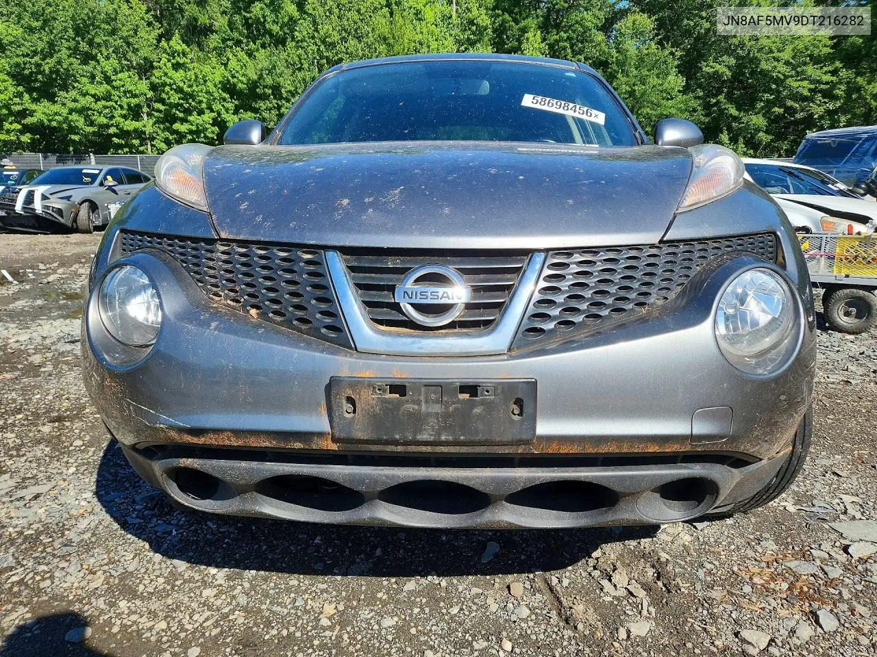 2013 Nissan Juke S VIN: JN8AF5MV9DT216282 Lot: 58698456