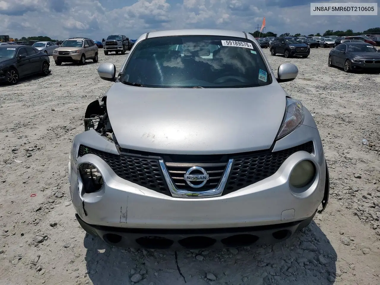 2013 Nissan Juke S VIN: JN8AF5MR6DT210605 Lot: 59189576