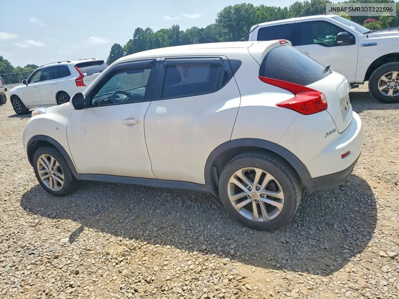 2013 Nissan Juke S VIN: JN8AF5MR3DT222596 Lot: 59217806