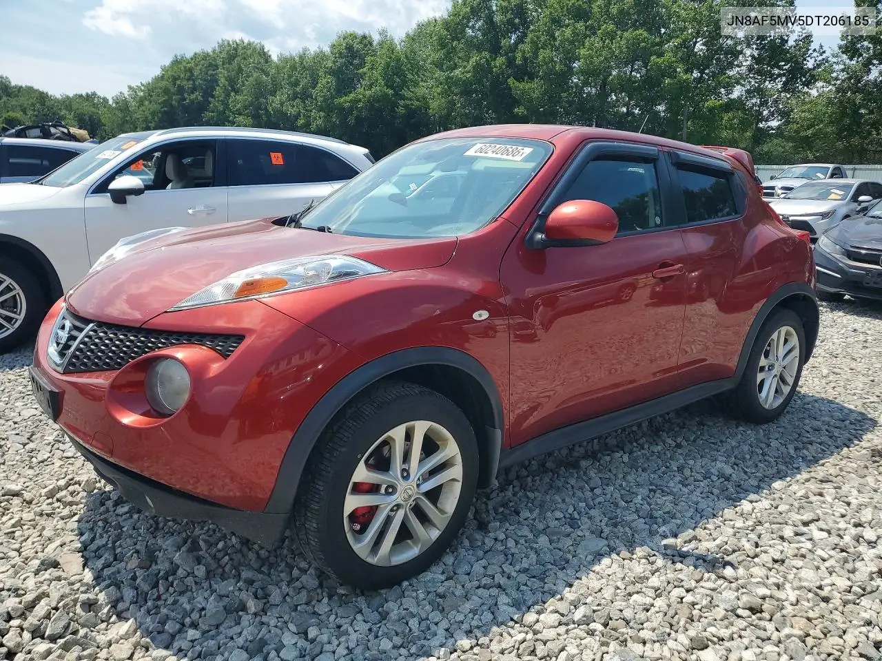 2013 Nissan Juke S VIN: JN8AF5MV5DT206185 Lot: 60240686