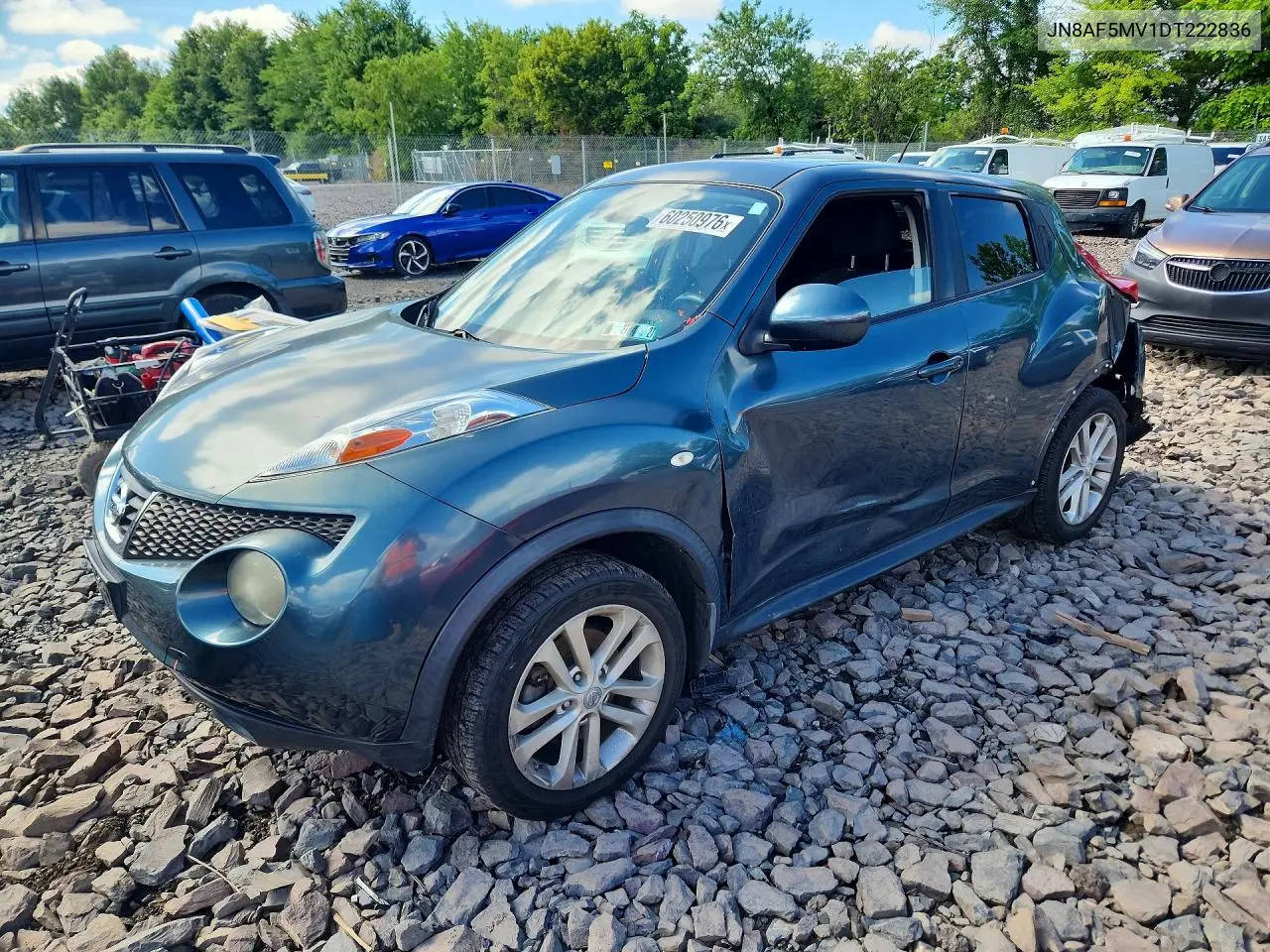 2013 Nissan Juke S VIN: JN8AF5MV1DT222836 Lot: 60250976