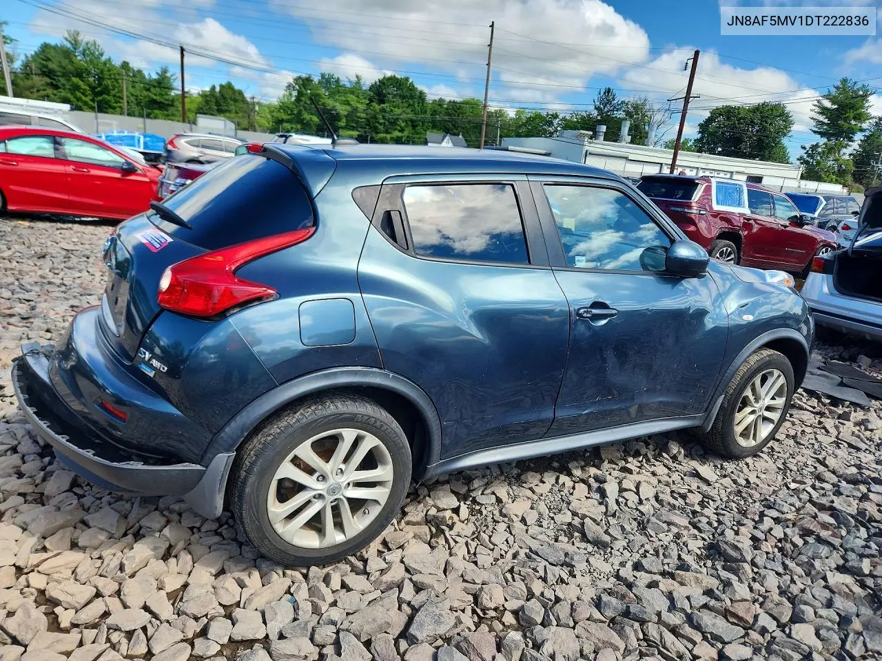 2013 Nissan Juke S VIN: JN8AF5MV1DT222836 Lot: 60250976