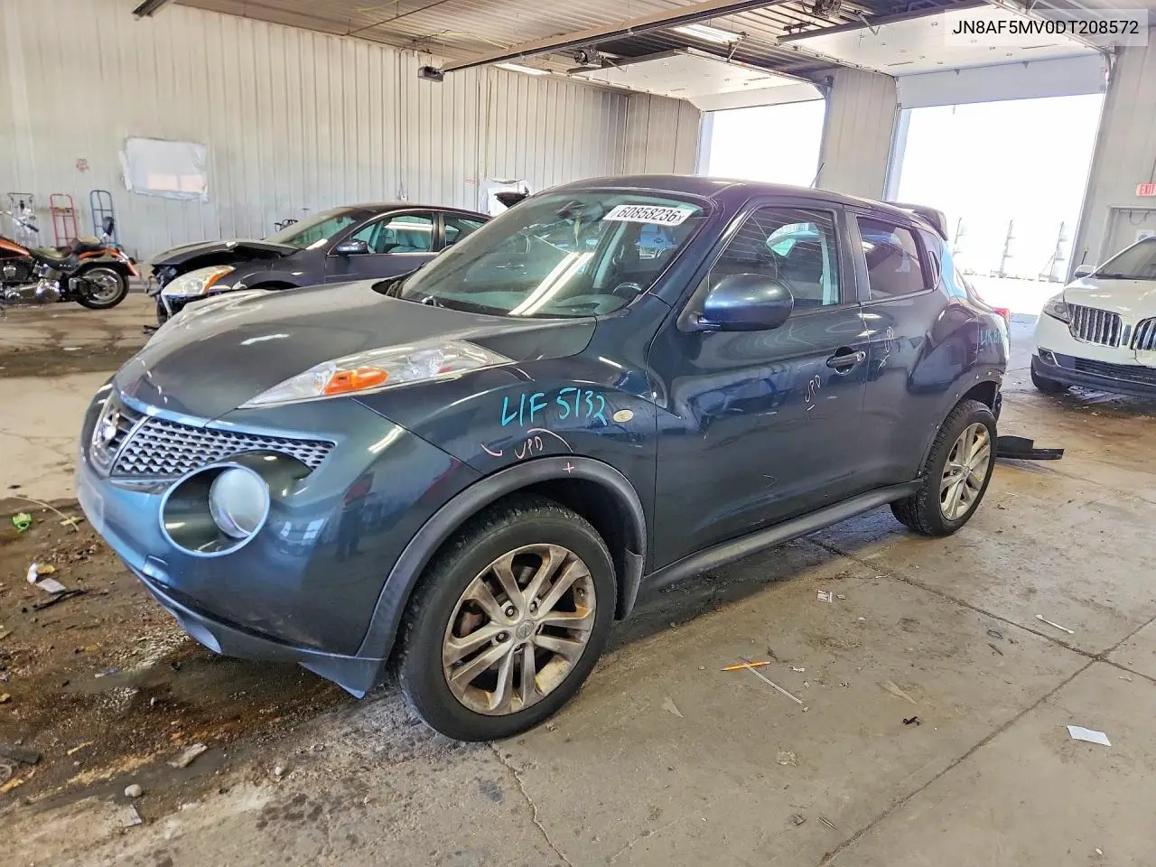 2013 Nissan Juke S VIN: JN8AF5MV0DT208572 Lot: 60858236