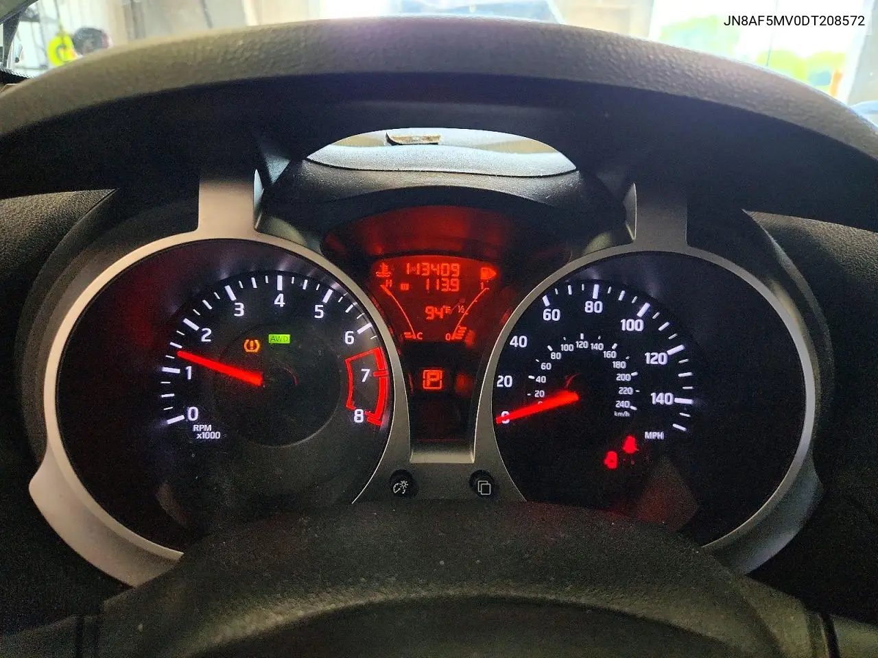 2013 Nissan Juke S VIN: JN8AF5MV0DT208572 Lot: 60858236