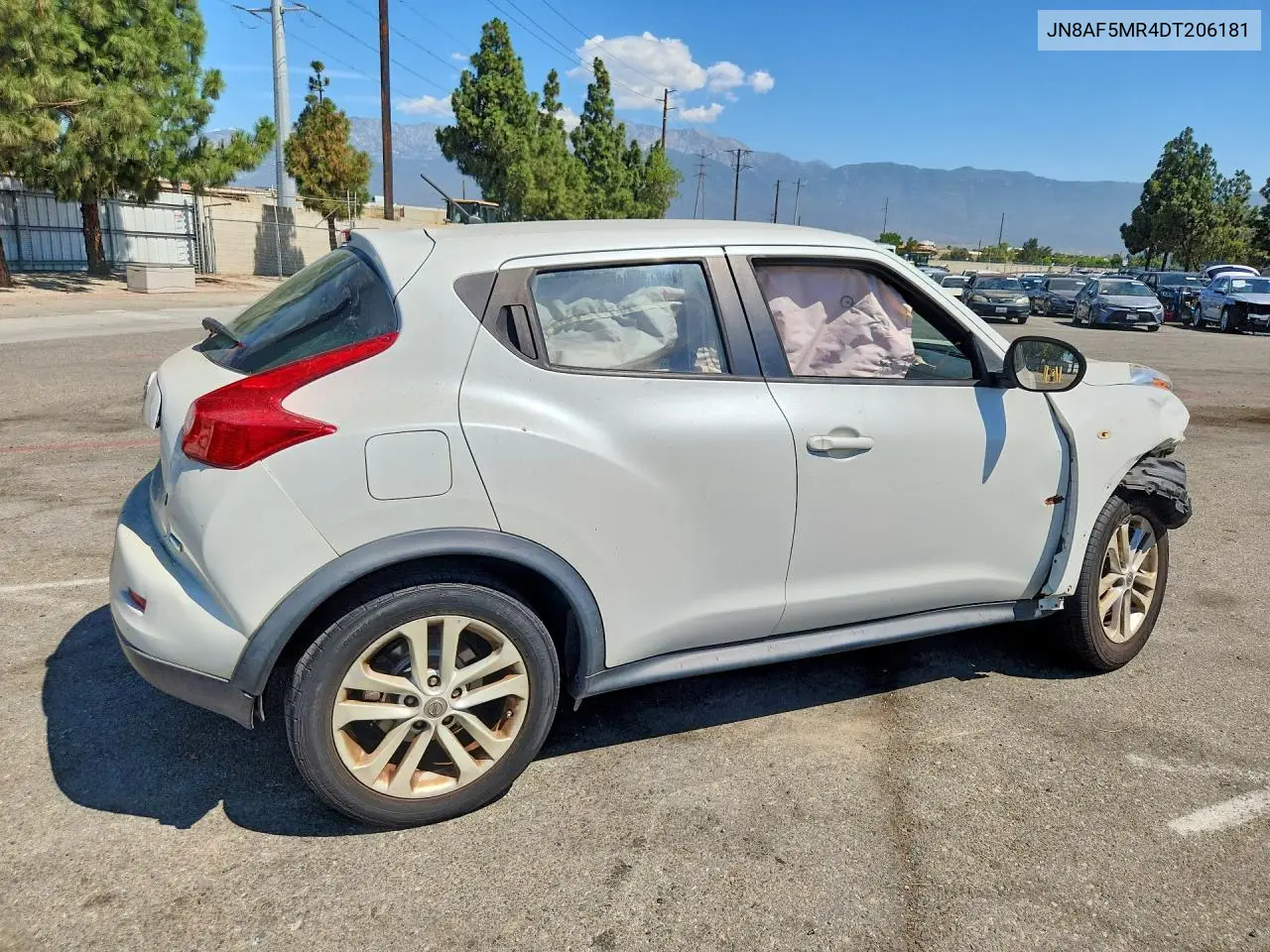 2013 Nissan Juke S VIN: JN8AF5MR4DT206181 Lot: 60887486