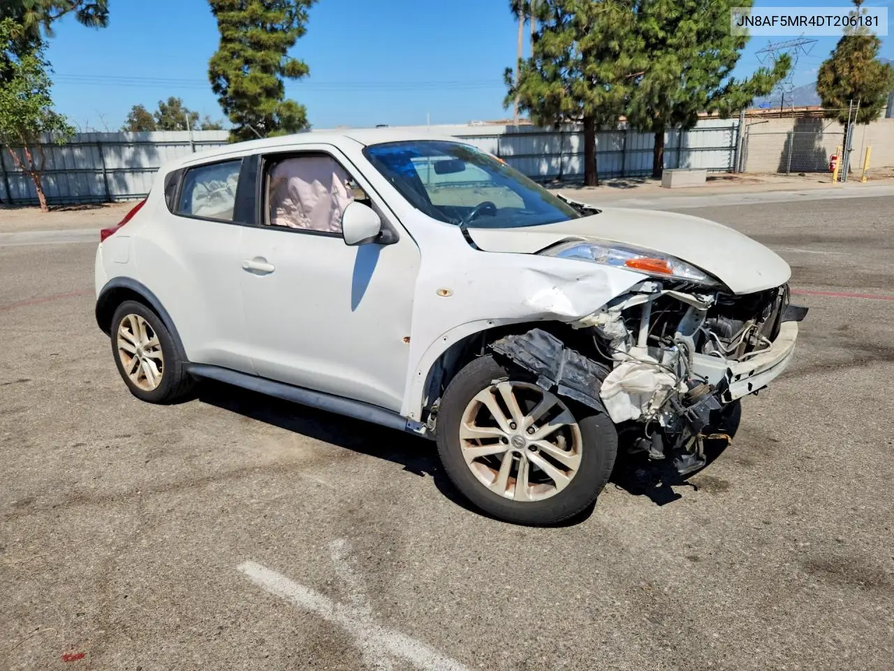 2013 Nissan Juke S VIN: JN8AF5MR4DT206181 Lot: 60887486