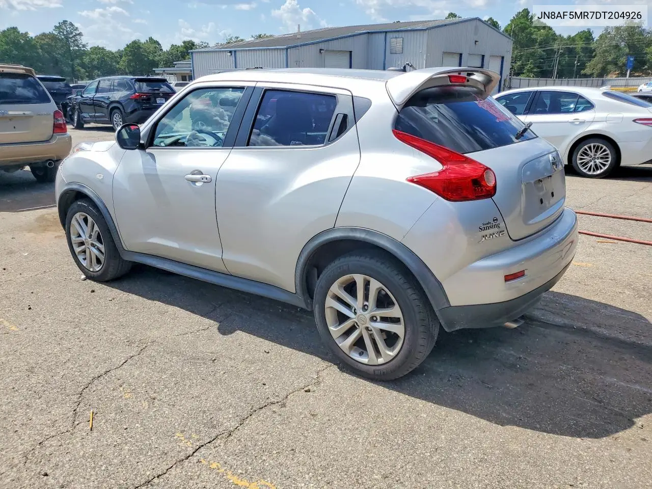 2013 Nissan Juke S VIN: JN8AF5MR7DT204926 Lot: 61579216