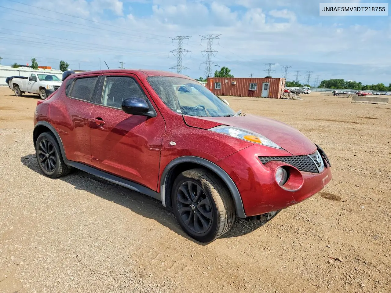 2013 Niss Juke VIN: JN8AF5MV3DT218755 Lot: 61593676