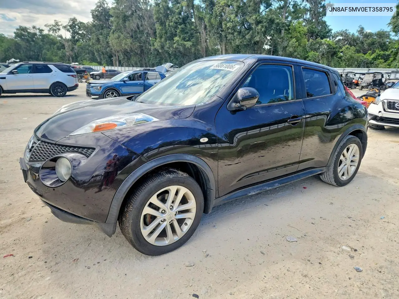 2014 Nissan Juke Sl VIN: JN8AF5MV0ET358795 Lot: 56861006