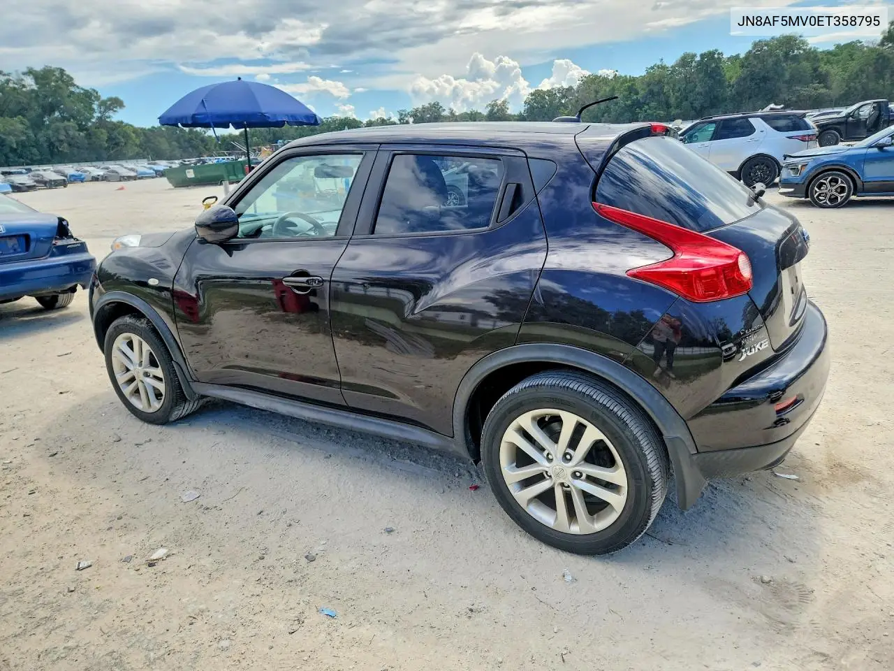 2014 Nissan Juke Sl VIN: JN8AF5MV0ET358795 Lot: 56861006