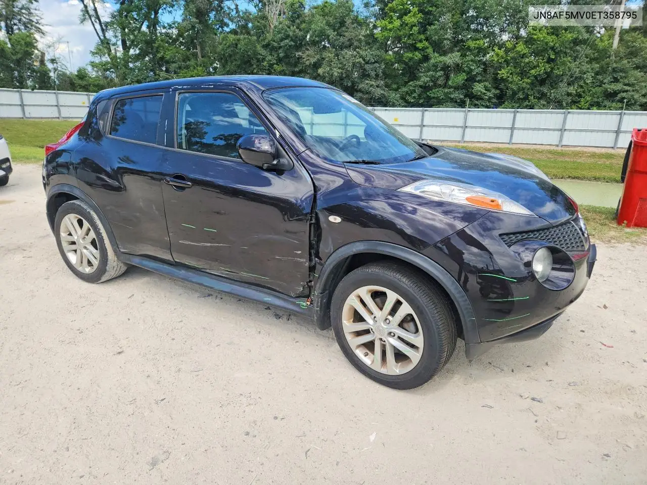 2014 Nissan Juke Sl VIN: JN8AF5MV0ET358795 Lot: 56861006