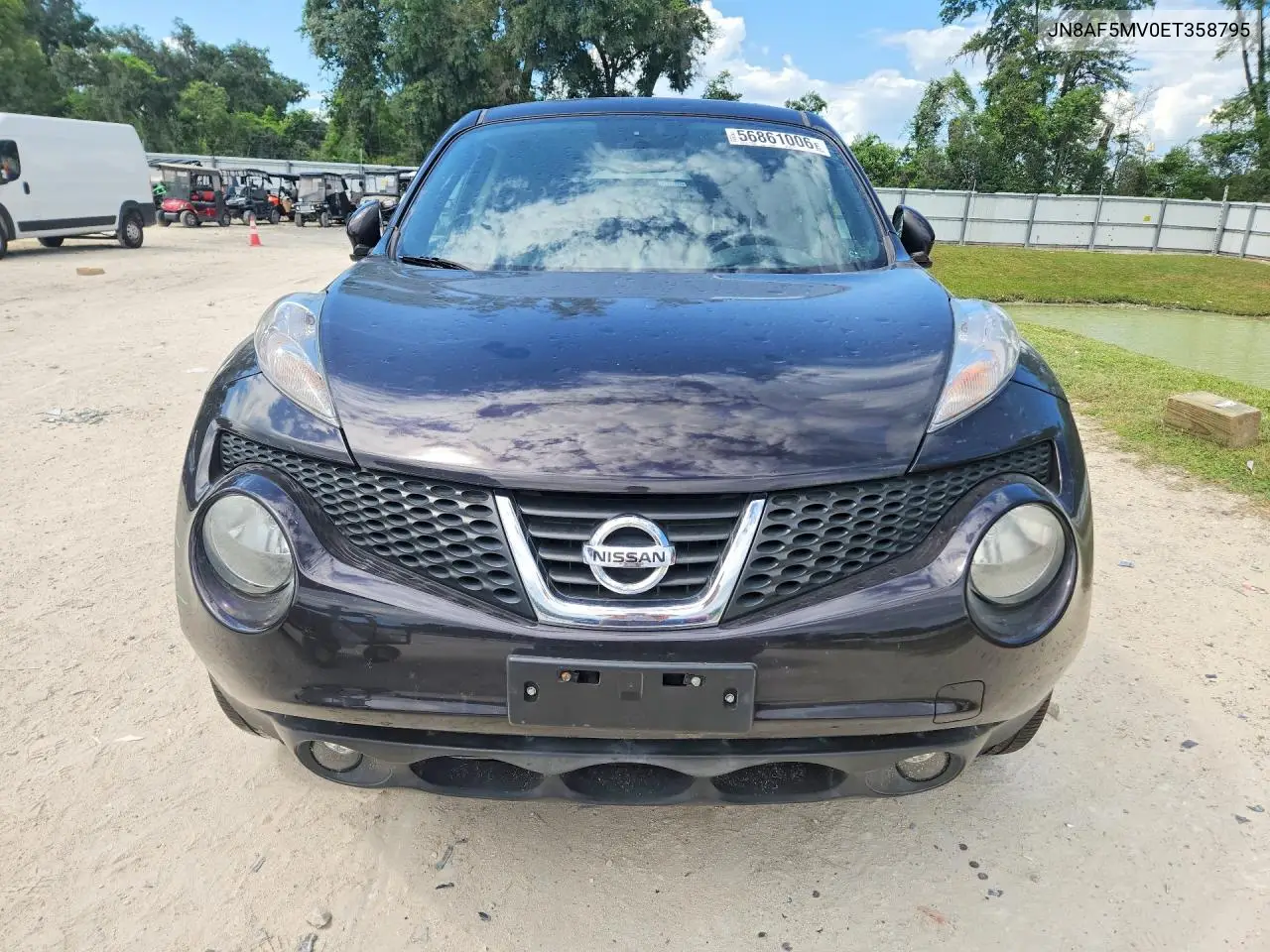 2014 Nissan Juke Sl VIN: JN8AF5MV0ET358795 Lot: 56861006
