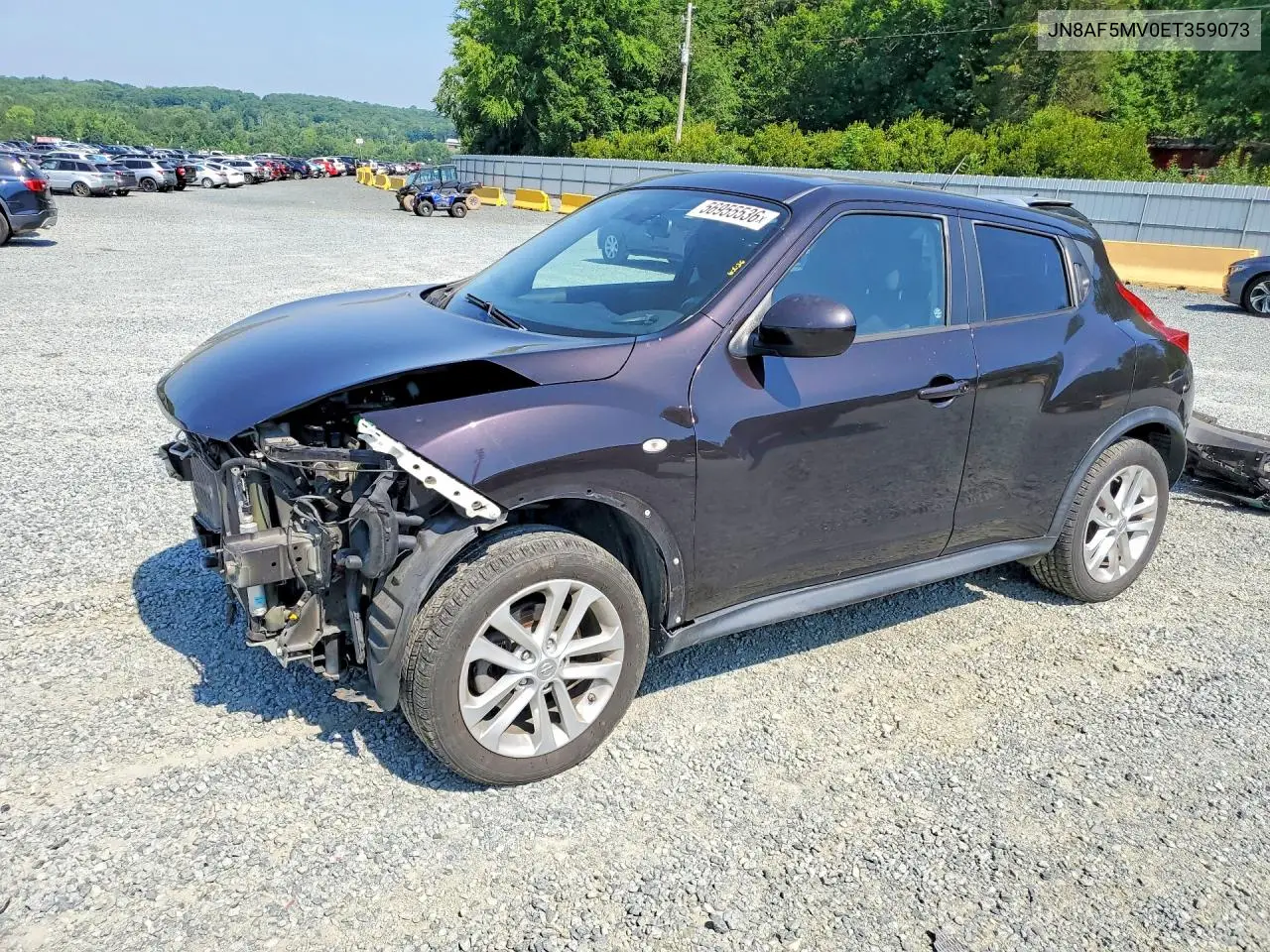 2014 Nissan Juke Sv VIN: JN8AF5MV0ET359073 Lot: 56955536