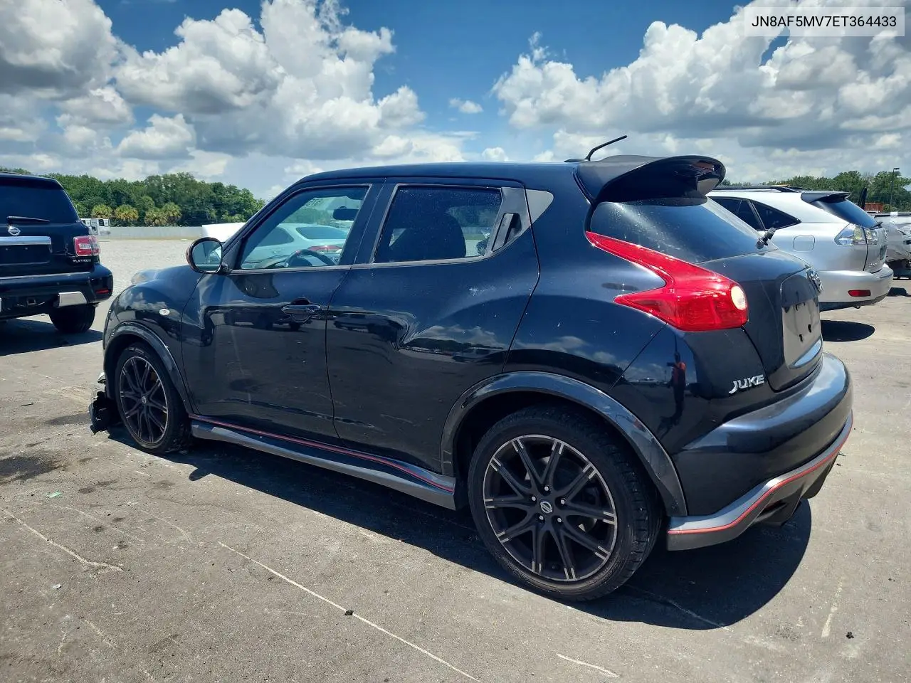 2014 Nissan Juke Nismo VIN: JN8AF5MV7ET364433 Lot: 57557936