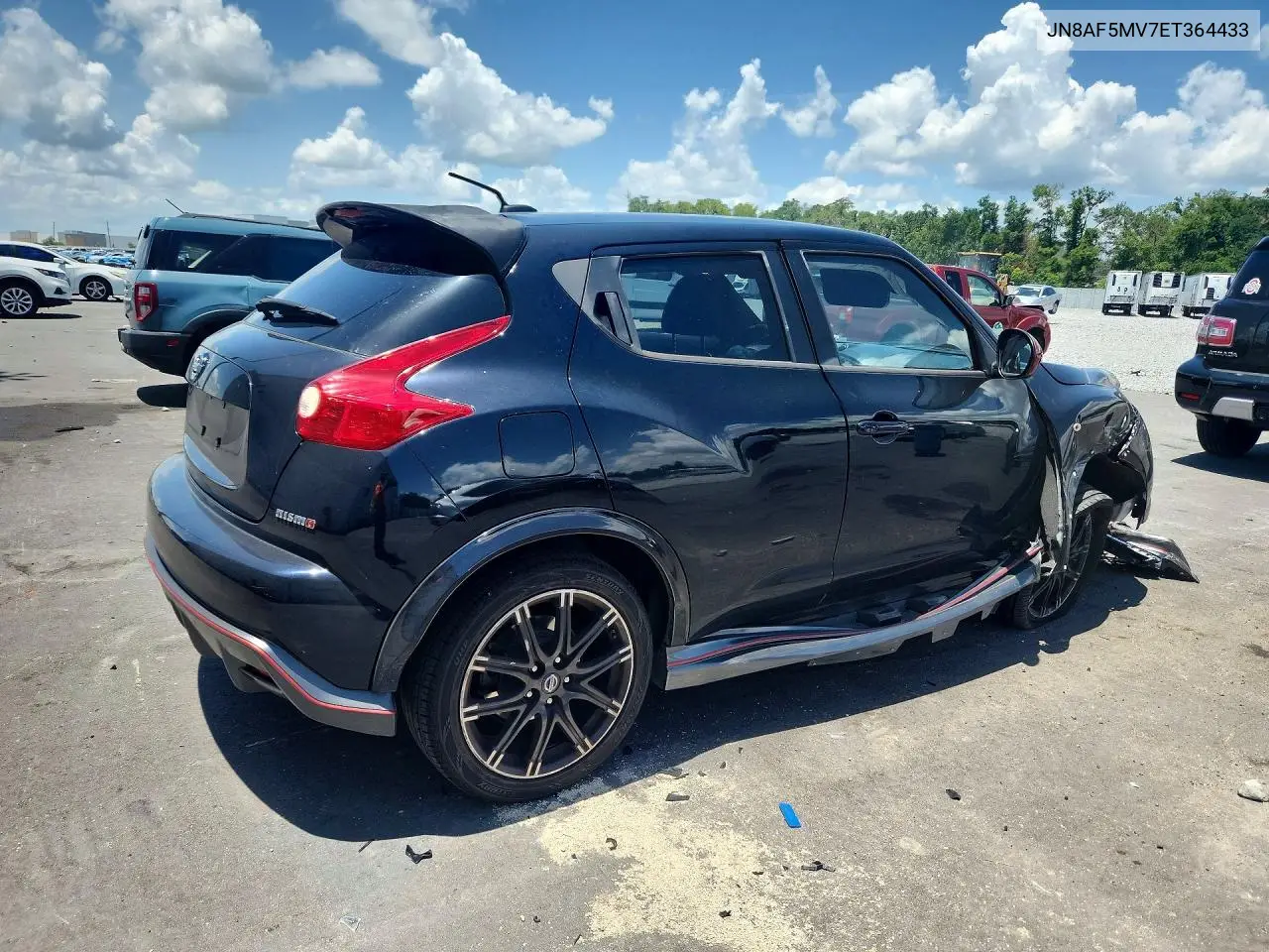 2014 Nissan Juke Nismo VIN: JN8AF5MV7ET364433 Lot: 57557936